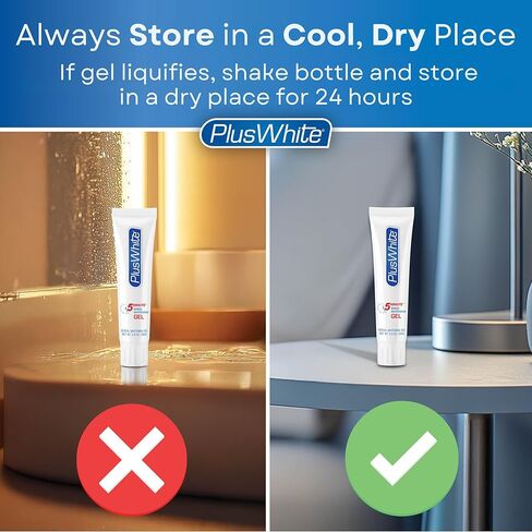 جل تبييض الأسنان بلس وايت سبيد - يعمل في 5 دقائق - تبييض الأسنان الاحترافي مع مكونات معتمدة من طبيب الأسنان (2 أونصة) in Kuwait