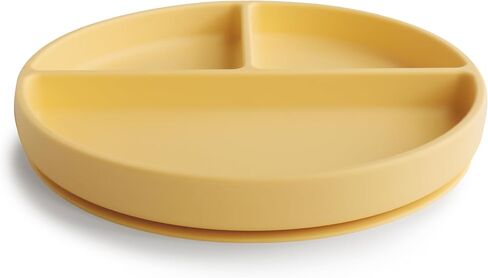 mushie Silicone Suction Plate | BPA-Free Non-Slip Design (Ivory) in Saudi Arabia