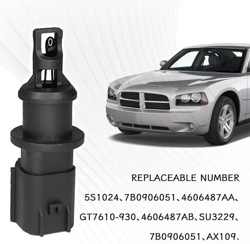 مستشعر درجة حرارة الهواء المدخول IAT مستشعر 4606487AA 4606487AB مستشعر درجة حرارة شحن الهواء لكرايسلر بي تي كروزر سيبرينغ، دودج كاليبر جراند كارافان، جيب كومباس ليبرتي باتريوت in Saudi Arabia