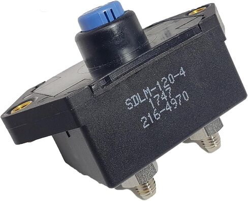120A Circuit Breaker 216-4970 2164970 for Caterpillar CAT 326F L 336D L 336D2 318D L 323E LN 320D FM 330C FM 326F 538 330F LN 324D L 330D L 325C 325D 313D Excavator in Saudi Arabia