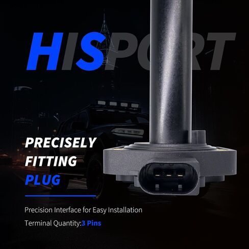 مستشعر مستوى الزيت HiSport 12617567723 - متوافق مع BMW 128I 135I 323I 325I 325XI 328I 328XI 330I 330XI 335IS 335XI525I 528I 528XI 530I 535I 545I 550I يستبدل 12617607910 12610148464 in Kuwait