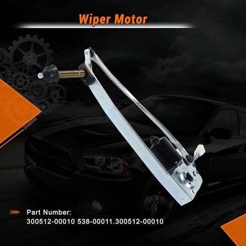 Wiper Motor 300512-00010 538-00011 Windshield Wiper Motor for Doosan DX140 DX170 DX180 DX140W DX190W DX210W DX225 DX255 DX300 DX300LL DX300LC DX225LC-3 DX340 DX420 DX480 DX520 DX225-3 in Saudi Arabia