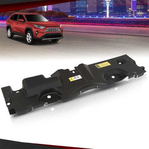 مجموعة الغطاء العلوي لدعم الرادياتير الأمامي العلوي متوافقة مع Toyota Camry 2018-2020 5329506190، 53295-06190، 5329533130، 53295-33130، TO1224119 أسود in Kuwait