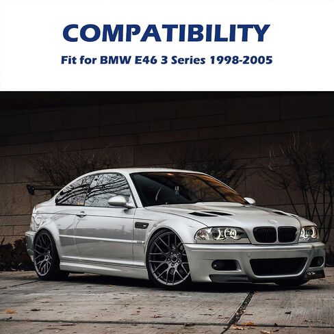 دعامة برج التعليق العلوي للمحرك الأمامي متوافقة مع 1998-2005 BMW E46 3 Series فضية من الألومنيوم المصقول in Kuwait