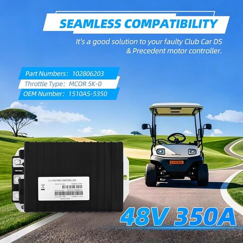 48V 250A Controller 103403401 لـ Curtis Club Car Prectent 2009-2014 1515-5201 in Kuwait