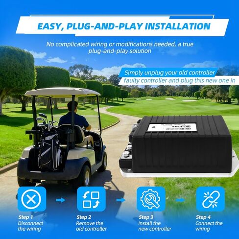 48V 250A Controller 103403401 لـ Curtis Club Car Prectent 2009-2014 1515-5201 in Kuwait
