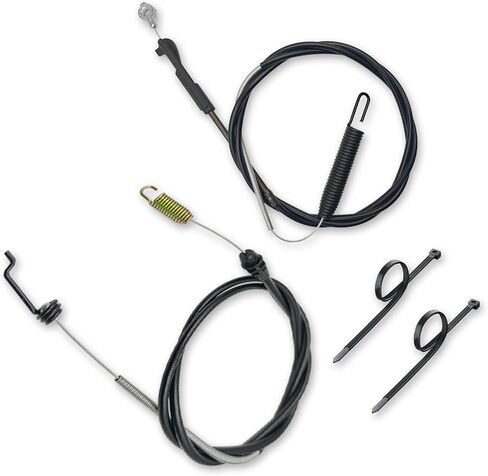 127-6867 Traction Cable and 133-1998 Brake Cable Replacement for Toro 30" TimeMaster Models 20199, 20200, 20975, 20976, 20977, 20978, 21199, 21199HD, 21200, 21810, 21811 Lawn Mower Parts in Saudi Arabia