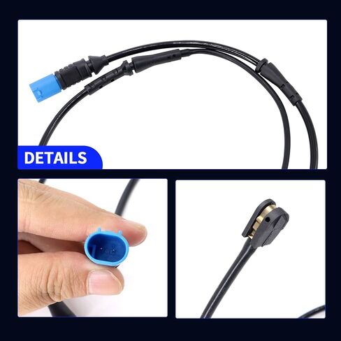 HiSport Disc Brake Pad Wear Sensor - Compatible with BMW X5 X7 2019 2020 2021 2022 2023 2024 X6 2020-2024 Alpina XB7 2021-2024 Front Driver or Passenger Side Replace 34356870353 in Kuwait