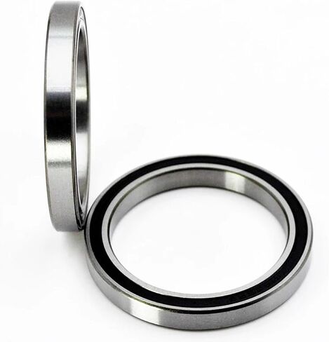 Premium Deep Groove Ball Bearings, Chrome Steel Construction, Double Rubber Sealed, Grease Lubricated, 2 Piece Set (6815-2RS 75X95X10mm) in Kuwait