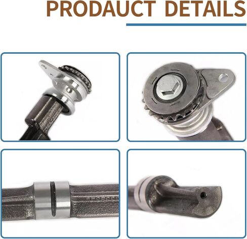 Left Intake Balance Shaft Compatible with 2006-2017 Equinox Malibu Captiva Sport/Terrain/Verano/Pontiac/Saturn 2.0L 2.2L 2.4L 12587216 12721064 in Saudi Arabia