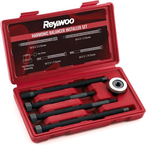 Harmonic Balancer Installer Set, Long Reach Crank Pulley Underdrive Pulley Damper Installation Tool Kit for Balancer Pulleys in Saudi Arabia