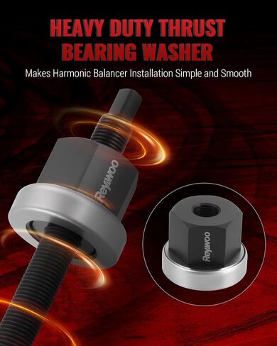 Harmonic Balancer Installer Set, Long Reach Crank Pulley Underdrive Pulley Damper Installation Tool Kit for Balancer Pulleys in Saudi Arabia