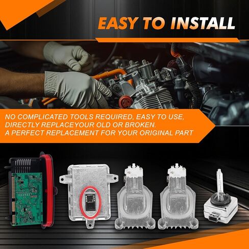 وحدة التحكم في وحدة التحكم في وحدة التحكم في وحدة التحكم في المصباح الأمامي 63117440877 63-11-7-440-877 متوافق مع BMW 5Series 528i 535i 550i M5 2014-2016 أجزاء بعد السوق in Saudi Arabia
