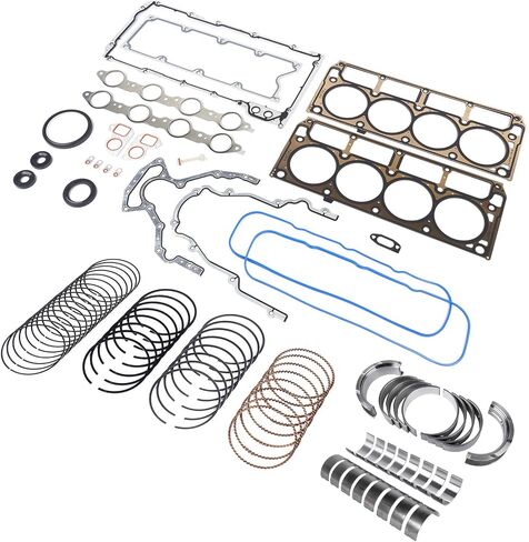 GELUOXI Engine Rebuild Re-Ring Kit Replacement for Chevy GMC Gen III LS1 LS6 LQ4 LQ9 4.8L 5.3L 5.7L 6.0L 12558178 12551933 12611384 12558177 in Saudi Arabia
