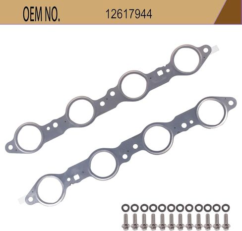 12617944 حشية ومسامير عادم متعددة، متوافقة مع LS1 LS2 LS3 LS6 LQ4 LQ9; جنرال موتورز طوقا الضواحي، يستبدل #12617944 12600530 12620947 12558573؛ 4.8L 5.3L 5.7L 6.0L 6.2L in Kuwait