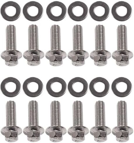 12617944 حشية ومسامير عادم متعددة، متوافقة مع LS1 LS2 LS3 LS6 LQ4 LQ9; جنرال موتورز طوقا الضواحي، يستبدل #12617944 12600530 12620947 12558573؛ 4.8L 5.3L 5.7L 6.0L 6.2L in Kuwait