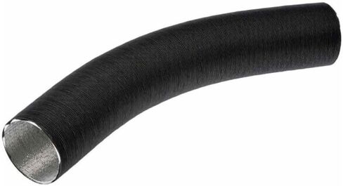 KarParts360 For Jeep Wrangler 1990 Carburetor Pre-Heater Hose | Black Housing | Paper/Aluminum Material | 2 Inches Diameter | Replacement For 3211358, 33003391 in Saudi Arabia