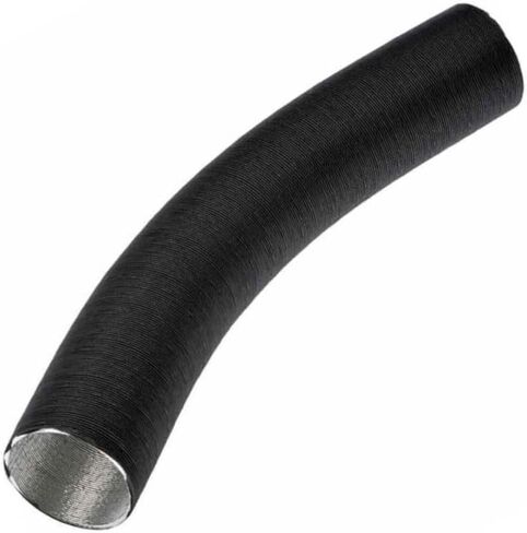 KarParts360 For Jeep Wrangler 1990 Carburetor Pre-Heater Hose | Black Housing | Paper/Aluminum Material | 2 Inches Diameter | Replacement For 3211358, 33003391 in Saudi Arabia