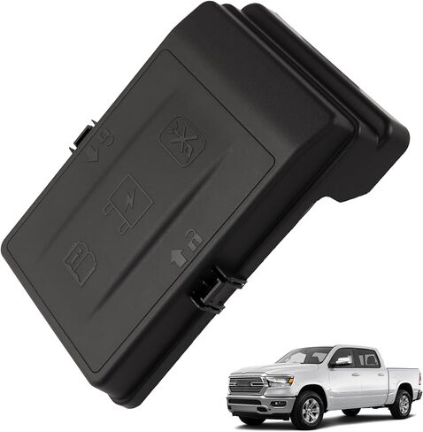 68465573AA Fuse Box Cover Compatible with 2019-2024 Ram 1500 Replaces 68399852AB 68399852AA in Saudi Arabia