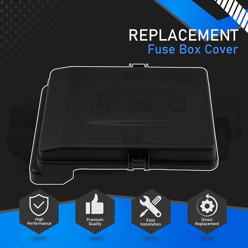 68465573AA Fuse Box Cover Compatible with 2019-2024 Ram 1500 Replaces 68399852AB 68399852AA in Saudi Arabia