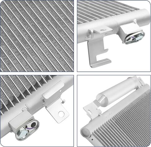 Air Conditioning A/C Condenser Compatible with Chrysler 300 / Dodge Challenger Charger # 3897, CN3897PFXC, 68050127AB, 68050132AA, CH3030241 in Saudi Arabia