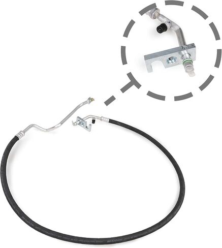 Discharge AC Line Compressor to Condenser Hose Assembly Compatible with Peterbilt Kenworth Trucks Replaces F50-6242-1475 09-1406 683-T9379 T9379 683-2648 in Saudi Arabia