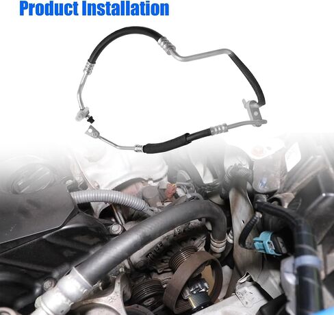 A/C Air Condenser Hose Pipe Assembly Fit for 2015-2020 Chevrolet Trax 1.4L for 2013-2015 Buick Encore 1.4L A/C Air Conditioning Compressor & Condenser Hose Replace 42366105 42588256 95376436 95080777 in Saudi Arabia