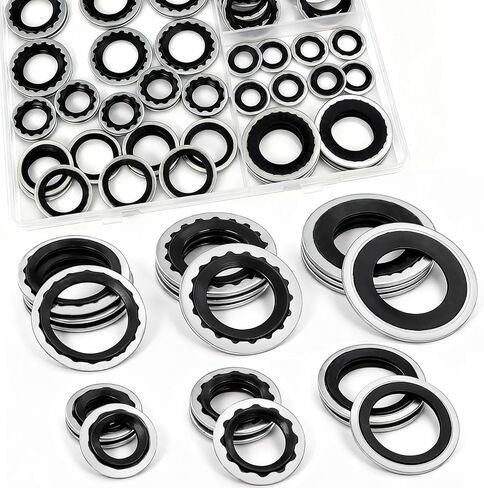 485 PCS Metric AC O Ring Kit - Automotive A/C System Seal Kit Compatible with R12 and R134a Refrigerants for Car AC Compressor, Condenser & Air Conditioning Lines (Green) in Kuwait