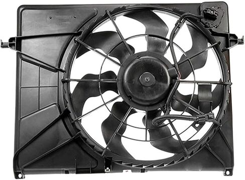 Engine Cooling Fan Assembly 1PC Replaces 253802G200 for Kia Optima 2.7L 2006-2010 in Saudi Arabia