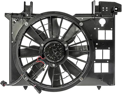 Engine Cooling Fan Assembly 1PC Replaces 35071976, 94546405 Compatible with Volvo 850 1994 1995 1996 1997 in Saudi Arabia