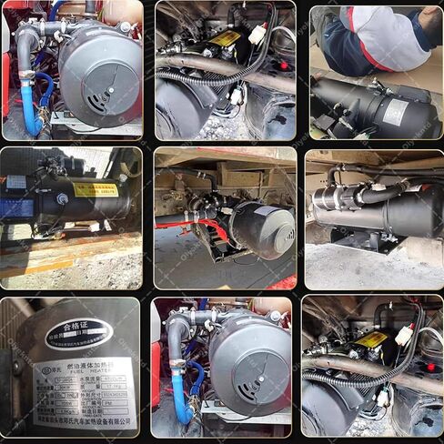 سخان Hydronic، سخان الديزل، سخان الوقود السائل من الفولاذ المقاوم للصدأ، سخان مياه الديزل للقوارب، القافلة، منزل متنقل، حافلة 30KW24V in Kuwait