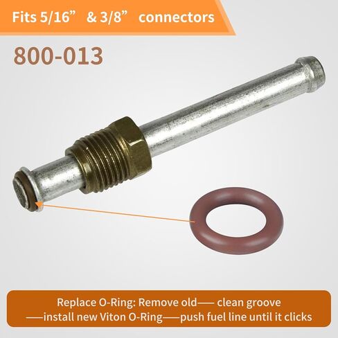 24 حزمة FKM خط الوقود O Ring Kit، متوافق مع 800 013 توصيل سريع، يناسب موصلات 5/16 بوصة و3/8 بوصة، يستبدل 217 452,22514722,22516256، حلقات خط الوقود O لهارلي ديفيدسون والسيارات والقوارب والمحركات الصغيرة in Kuwait