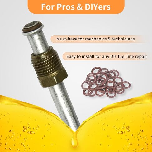 24 حزمة FKM خط الوقود O Ring Kit، متوافق مع 800 013 توصيل سريع، يناسب موصلات 5/16 بوصة و3/8 بوصة، يستبدل 217 452,22514722,22516256، حلقات خط الوقود O لهارلي ديفيدسون والسيارات والقوارب والمحركات الصغيرة in Kuwait