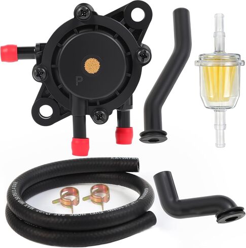 808492 Fuel Pump for Briggs and Stratton 808656 John Deere LG808656 D140 D130 D170 D125 D160 D155 D150 Z445 Z235 Z335E Z255 Z355E Z525E LA140 LA150 LA155 Lawn Mower 596163 793147 Vacuum Hose in Saudi Arabia