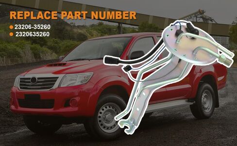 1992-1995 Fuel Pump Mounting Bracket Compatible for Toyota 4Runner Pickup 1992 1993 1994 1995 2.4L 3.0L, Replace 23206-35260 77169-14010 in Kuwait