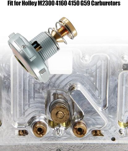 مجموعة صمامات الطاقة 6.5Hg متوافقة مع مكربنات Holley M2300 4160 4150 G59 استبدال 125-65، قطعتان in Kuwait