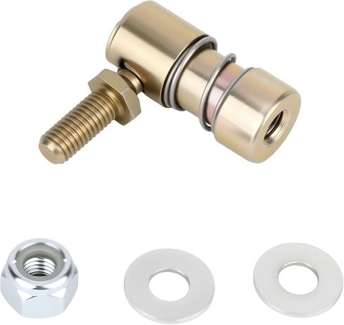 Throttle Cable Ball End, 1/4-28" Female Thread Quick Release Ball Joint Automotive Throttle Disconnect Device Steel Carburetor Linkage Connector Abrasion-Resistant & Reliable in Kuwait