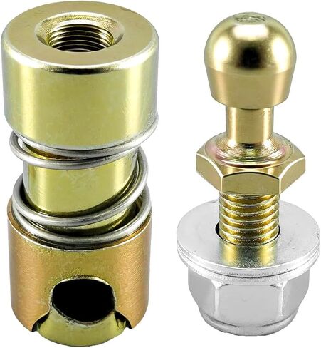 Throttle Disconnect, 1/4-28 Inches Inner Thread Quick Release Ball Joint, Throttle Cable Repair Kit Include Throttle Cable Ball End, Steel Carburetor Linkages in Kuwait