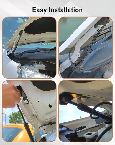 Hood Air Spring Damper Hydraulic Lever Fit for Kubota M8540 M9540 Replace 3C581-83310, 2Pcs in Saudi Arabia