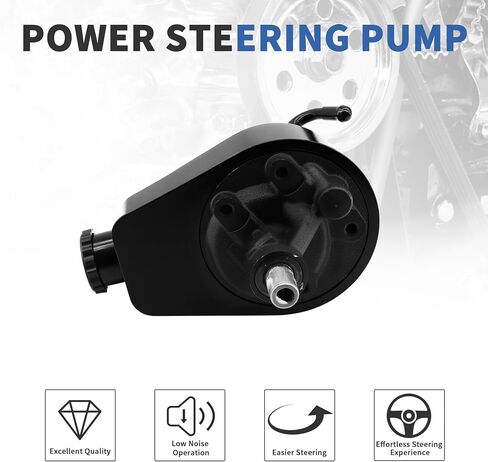 Power Steering Pump 18-7508 Compatible with Mercruiser Alpha Bravo Engines 4.3L 8.2L V6 V8, Compatible with Volvo Penta & OMC, Replaces # 16792A39 in Saudi Arabia