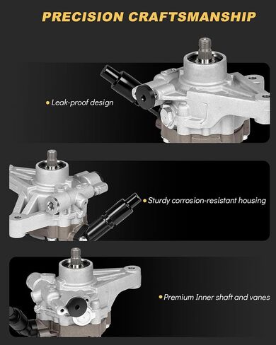AATEE ‎‎56110RN0A54 Power Steering Pump for:-Honda Odyssey 2014-2017 3.5L V6, Pilot 2014-2015 3.5L V6, Ridgeline 2014 3.5L V6 Replace# 21665, 21-665, 56110RV0A04RM, 56110RV0A05 in Saudi Arabia