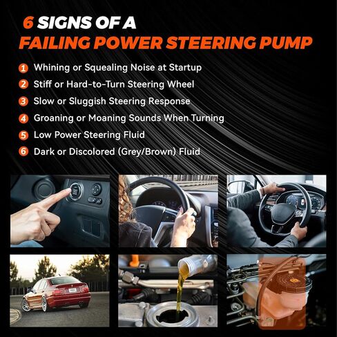 مجموعة مضخة توجيه الطاقة 21-5456 متوافقة مع Honda Civic 2006 2007 2008 2009 2010 2011، استبدال مضخة مساعدة الطاقة 1.8 لتر # 56110RNAA01، 36215668 in Kuwait