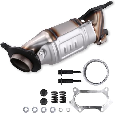 المحول الحفاز 16590 المحول الحفاز مع حشية لـ 2009-2014 Acura TSX، 2008-2012 Honda Accord 2.4L OE# 16590، 641499، 674968، 18190R40A00 (متوافق مع وكالة حماية البيئة) in Kuwait