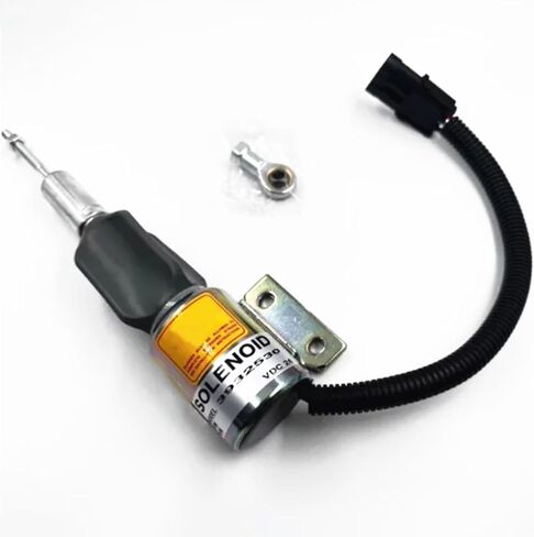 24V Fuel Pump stop Solenoid 3931590 3932530 3939701 3932320 For Cummins Engine 4BT 6BT5.9 Komatsu Excavator PC200-6 in Saudi Arabia