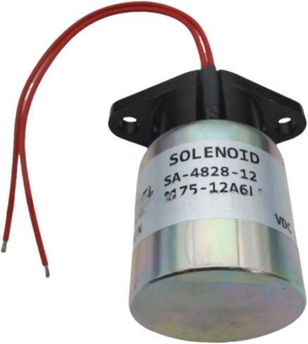 12 فولت توقف الملف اللولبي المحرك SA-4828-12 SA482812 0175-12A6LS لمحرك كوبوتا V3300 أجزاء ما بعد البيع الجديدة in Kuwait