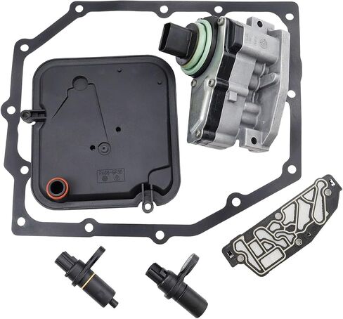 Transmission Shift Solenoid Block Pack Kit & Filter 42RLE fits for Wrangler 300 Nitro Liberty Replace Part Number 52854001AA 04799061AB in Saudi Arabia