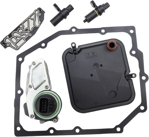 Transmission Shift Solenoid Block Pack Kit & Filter 42RLE fits for Wrangler 300 Nitro Liberty Replace Part Number 52854001AA 04799061AB in Saudi Arabia