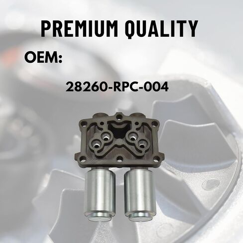 Automotive 28260-RPC-004 Transmission Dual Linear Shift Solenoid Valve Compatible With 2006-2011 Honda Civic in Saudi Arabia
