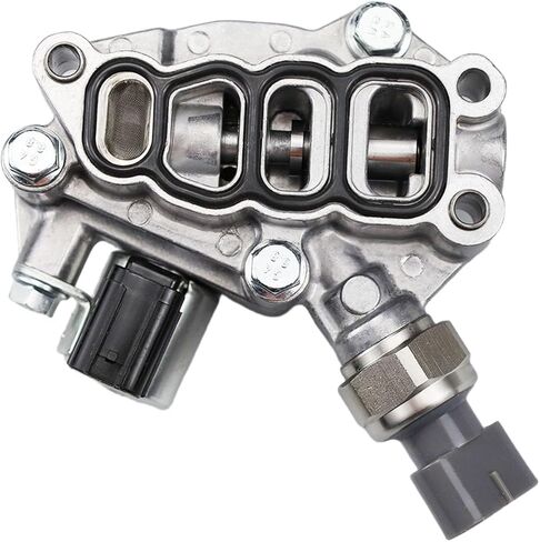 VTEC Solenoid Spool Valve with Gasket Compatible with Honda Accord Hybrid, Odyssey, 2005-2007, Pilot 2006-2008 Direct Solenoid Valve Replacement OE Number 15810-RKB-J01 in Kuwait