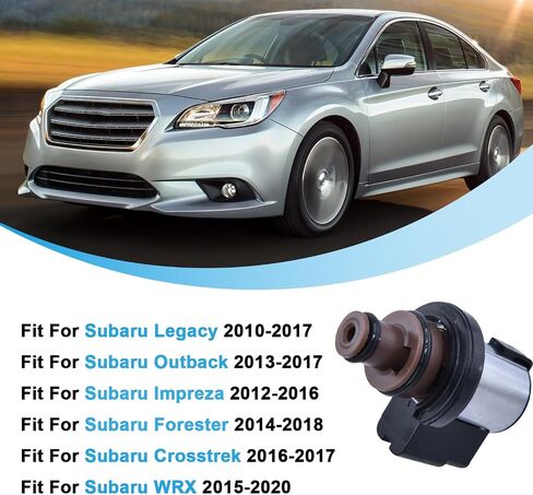 ملف لولبي قفل محول عزم الدوران 926-408 (3.2-3.7Ω)، متوافق مع ناقل الحركة Subaru TR580، TR690 CVT، متوافق مع Subaru Legacy Outback Impreza Forester Crosstrek WRX (أسود 3.2-3.7Ω) in Kuwait